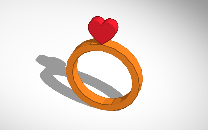 3D design Ring - Tinkercad