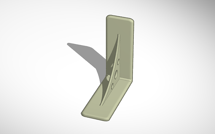 3d Design Simple Wall Hook Tinkercad