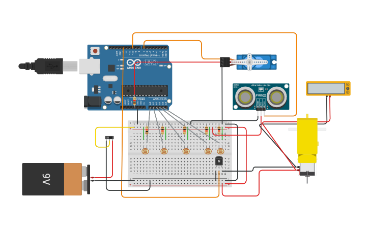 Circuit design Neat Migelo - Tinkercad