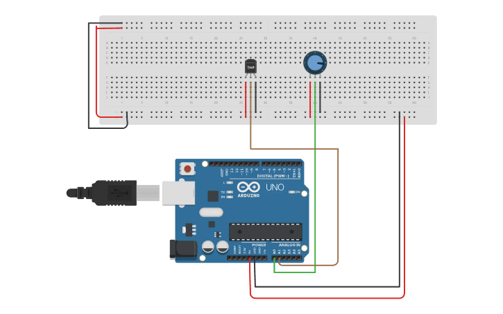 Circuit design Practica 14 - Tinkercad