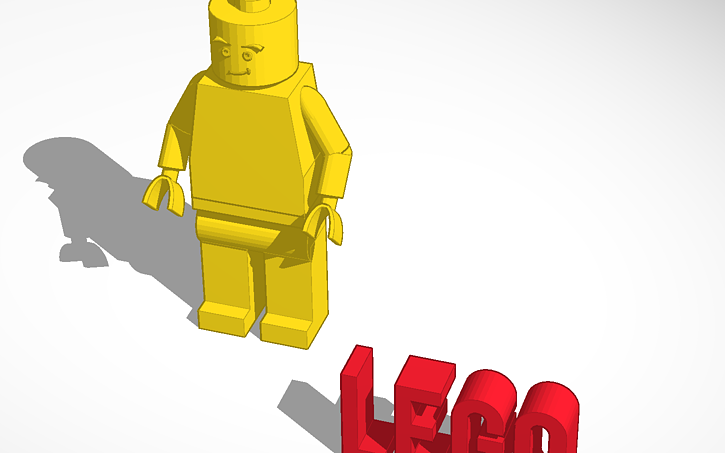 Lego Man | Tinkercad