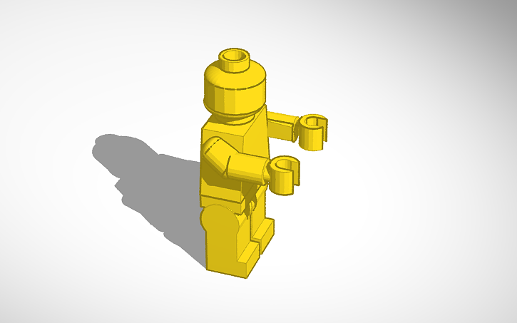 3D design Lego Man by: Carlos Correa | Tinkercad