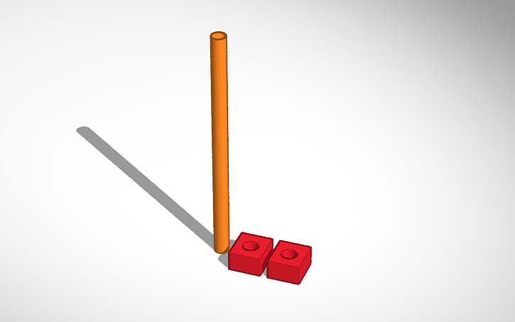 3D design Spring loader and linear guider | Tinkercad