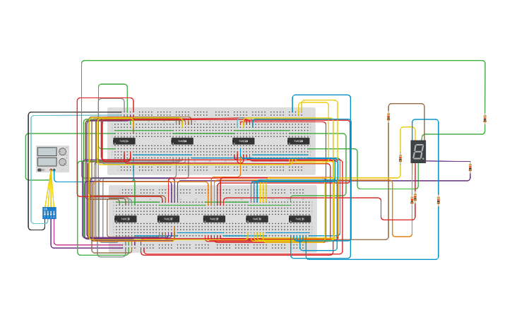 Circuit design Stunning Turing - Tinkercad