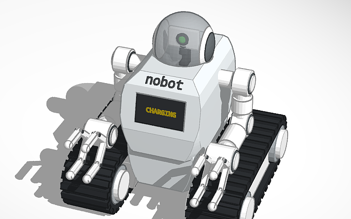3D design Робот ассистент Nobot - Tinkercad