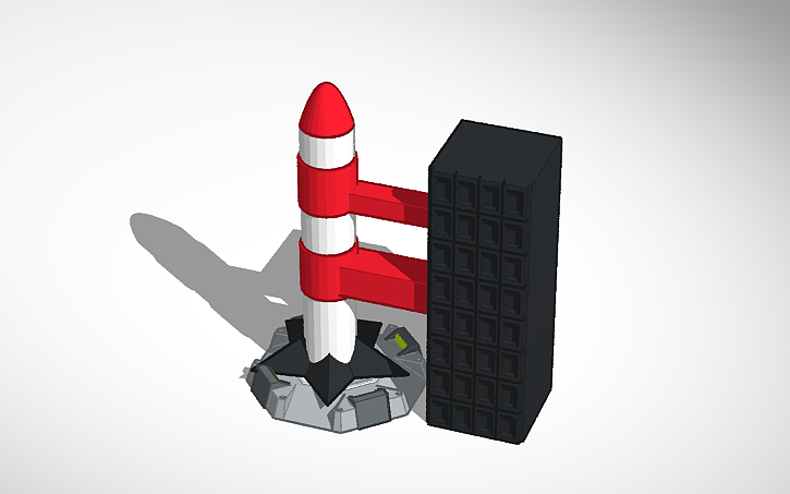 3D design Fusée-Séraphin et Léo - Tinkercad