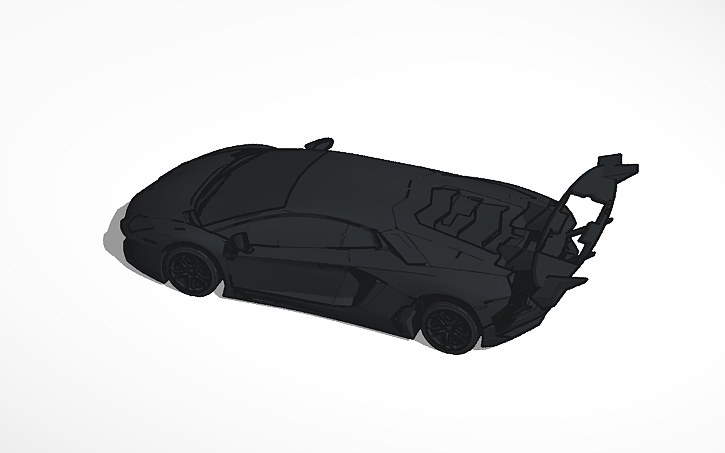 Copy of Lamborghini Aventador | Tinkercad