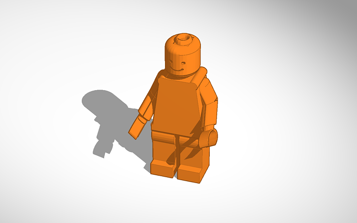 3D design Lego person Dest and D'JO | Tinkercad