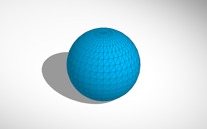 3D design smallest sphere | Tinkercad