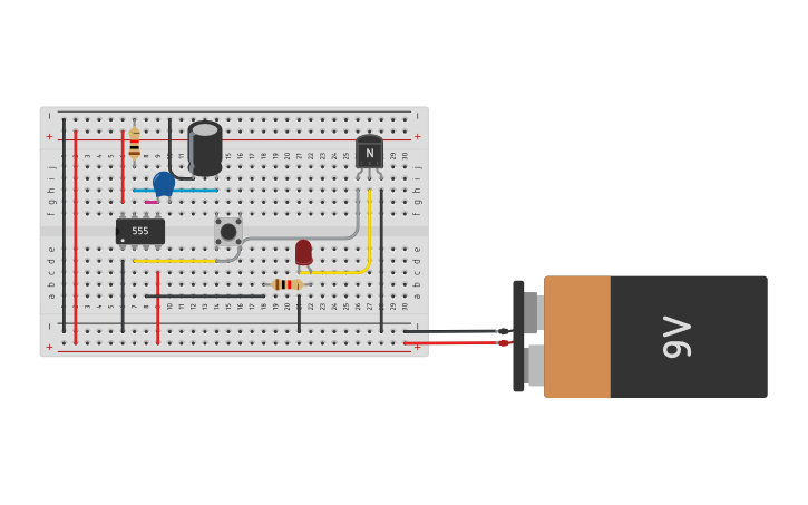 Circuit design UFCD 6026 B) | Tinkercad