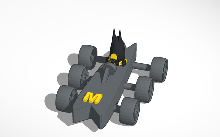 3D design Batmobile | Tinkercad