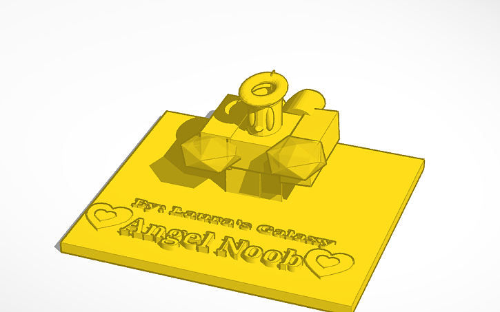 Roblox Angel Noob Tinkercad - roblox noob tinkercad