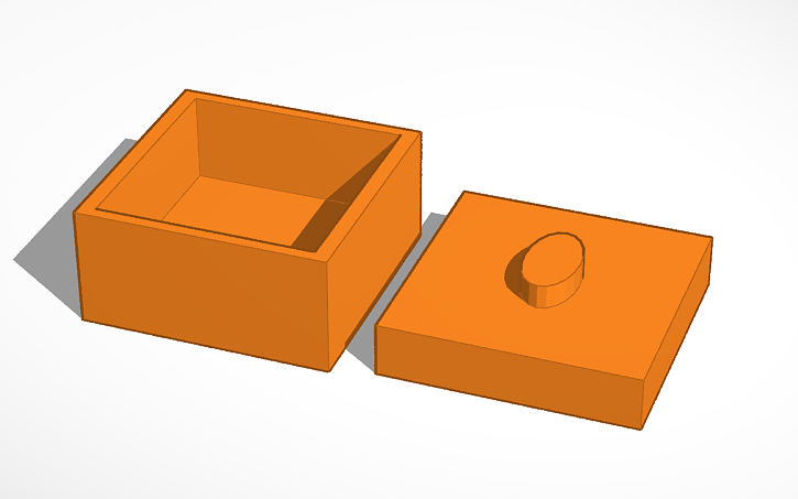 3D design box - Tinkercad