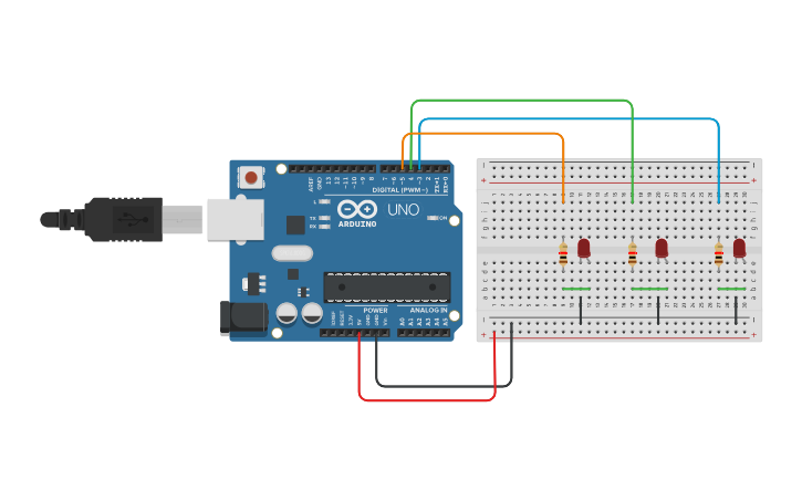 Circuit design Switch case - Tinkercad