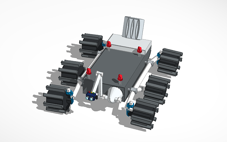 3D design Марсоход, Вика - Tinkercad