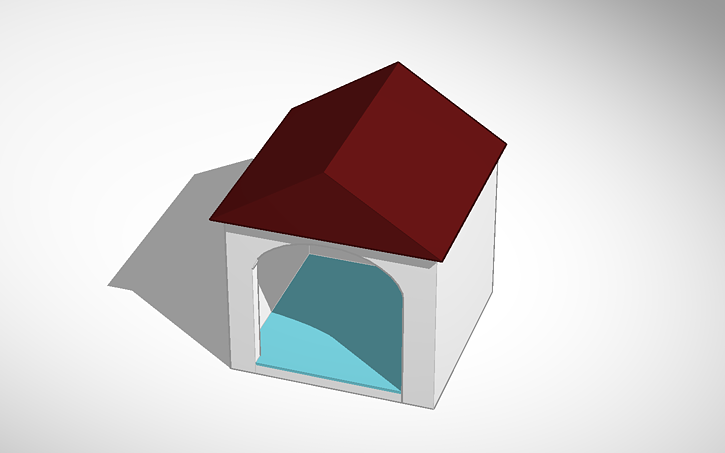 Dog House Tinkercad