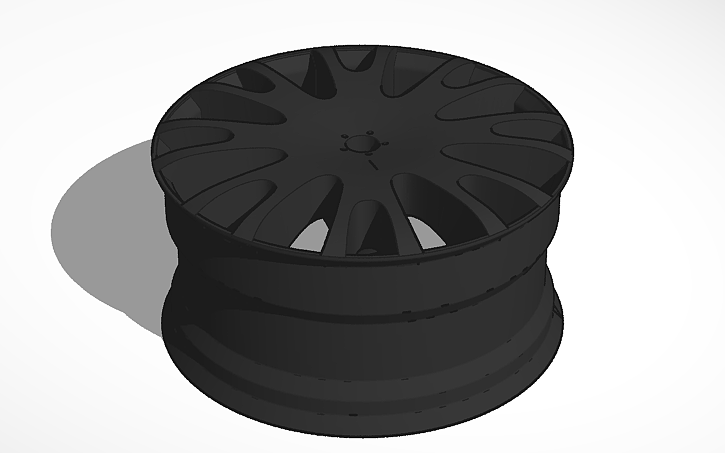Onshape Rim 3D design Rims created in onshape. (like if you want to copy). - Tinkercad