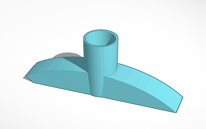 3D design Table Saw Dust Collector Hood - Tinkercad