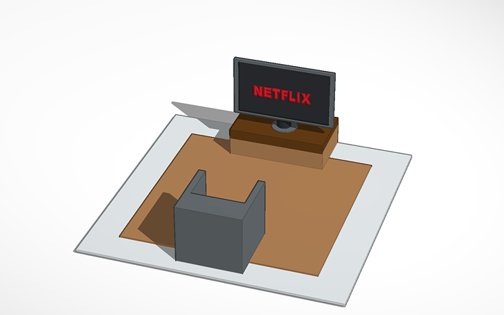 3D design NETFLIX | Tinkercad