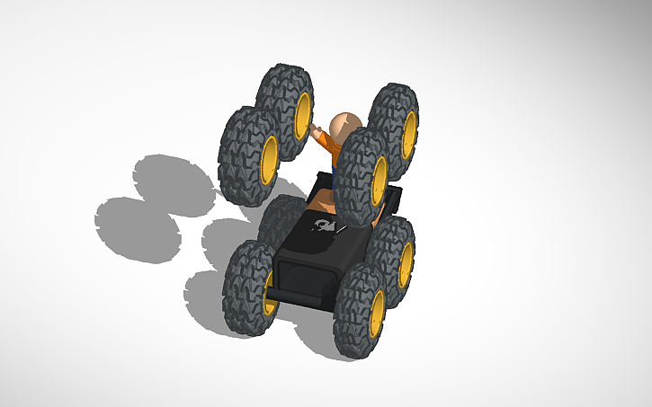 3D design rovers - Tinkercad