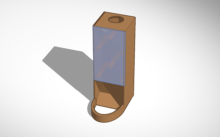 3D design Dice Tower - Tinkercad