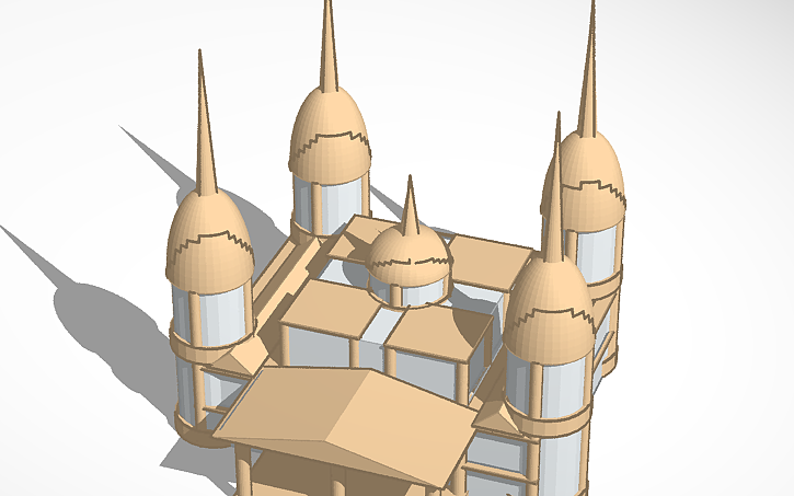 3D design Saketh Sadhanala - Baroque Architecture | Tinkercad