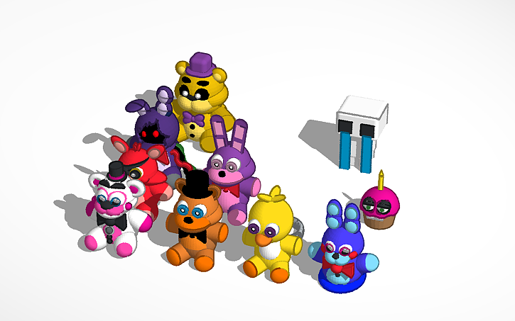 3D design FNAF - Tinkercad