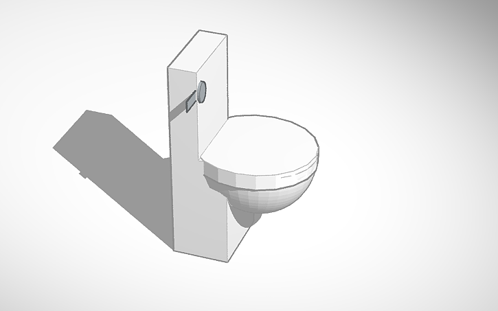 3D design taylor patterson - toilet | Tinkercad