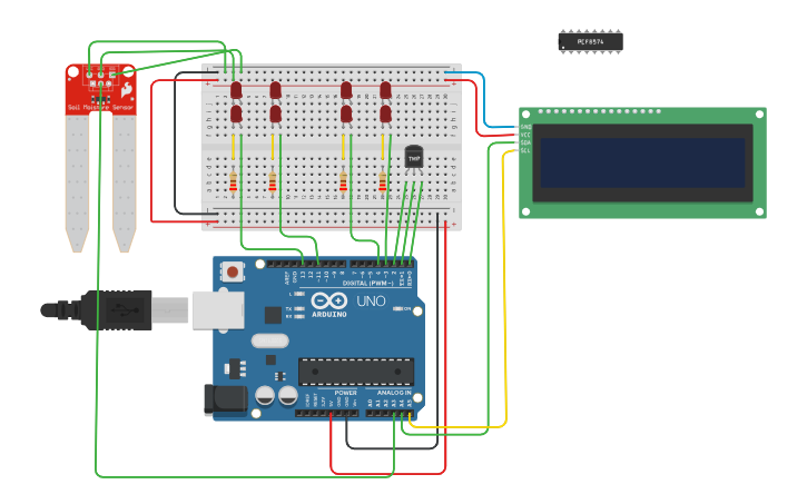 Circuit design arduino - Tinkercad
