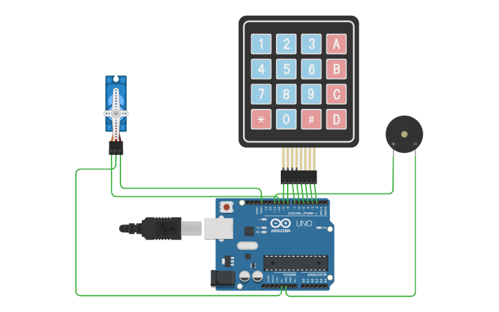 Circuit design caja - Tinkercad