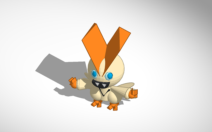 3d Design Victini Tinkercad