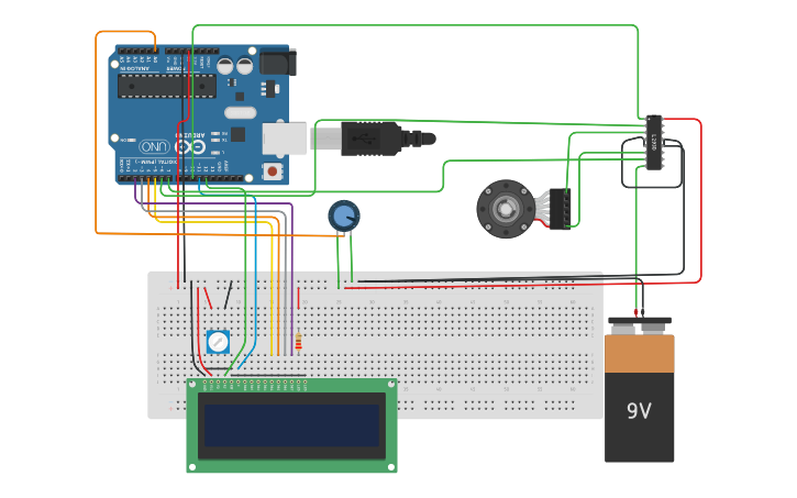 Circuit design miniProject | Tinkercad