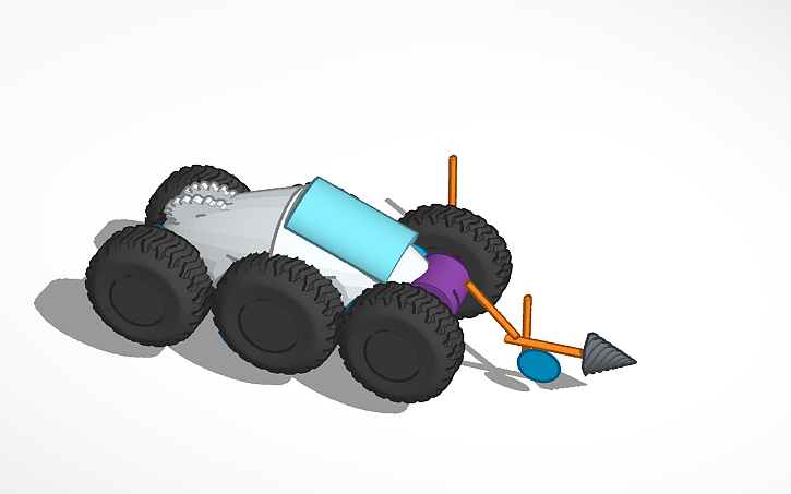 3D design Lunar Rover (Enzo, Sofia, Kai and Aneurin) - Tinkercad