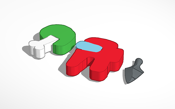 3D design among us - Tinkercad