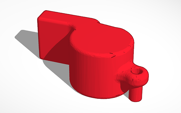 3D design whistle | Tinkercad