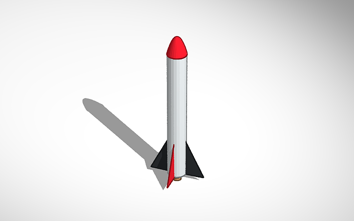 3D design Rocket / Hamdan - Tinkercad