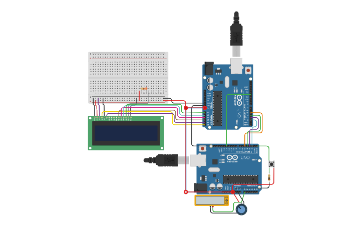 Circuit design Arduino.2 - Tinkercad