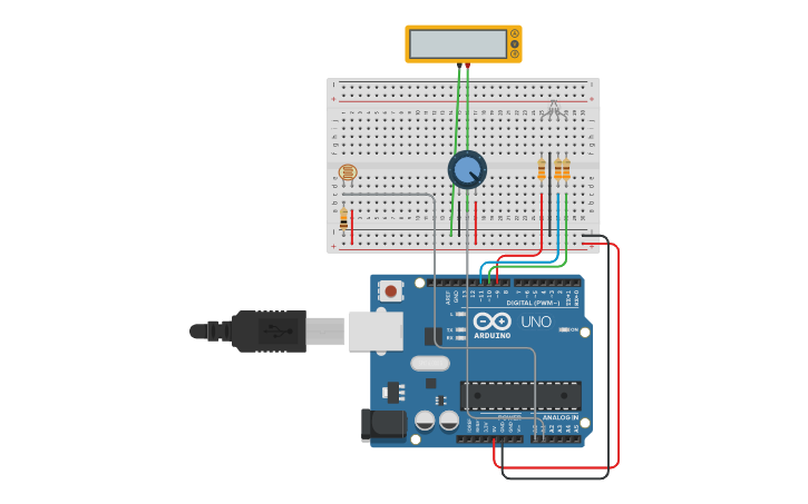 Circuit design RGB Night-Light - Tinkercad