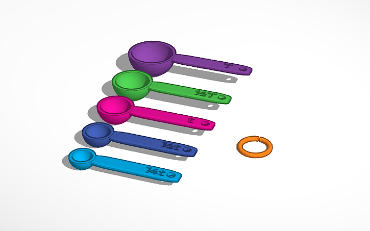 3D Printed Measuring Spoons : 8 Steps (with Pictures) - Instructables