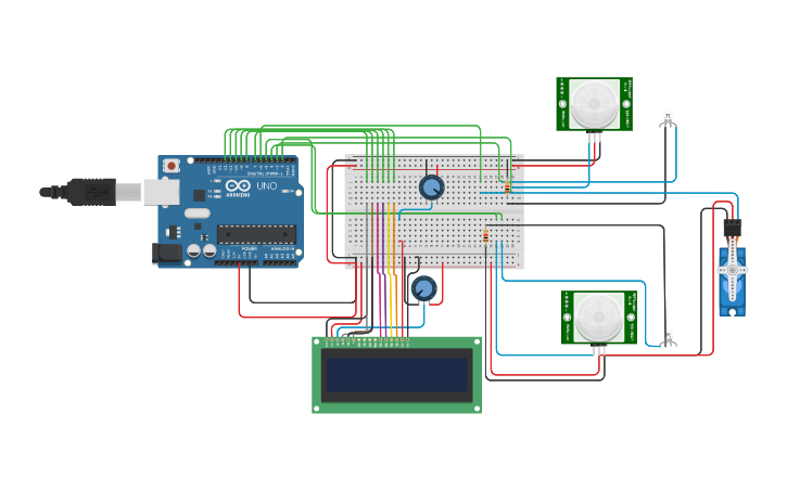 Circuit design APS Microcontroladores | Tinkercad