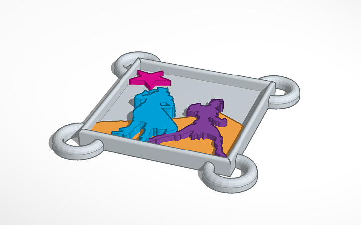 Jotaro And Star Platinum Tinkercad