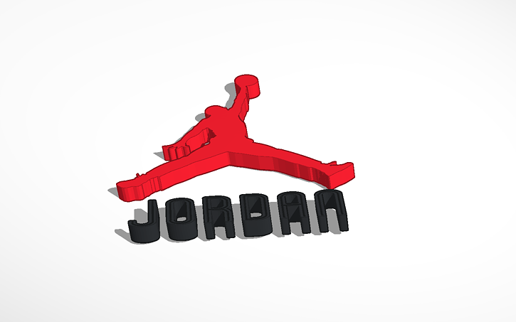 Michael Jordan Symbol Tinkercad