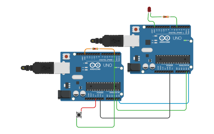 Pcb Tp3 Circuit design TP3_Ex2_without_libraries - Tinkercad