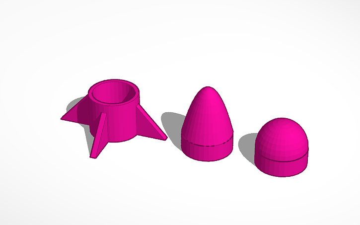 3D design The uhhhh Pink Ranger - Tinkercad