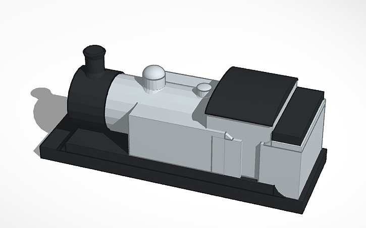 3D design TWR LB&SCR E2 (original tanks) - Tinkercad