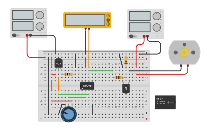 Circuit design Rangkaian - Tinkercad