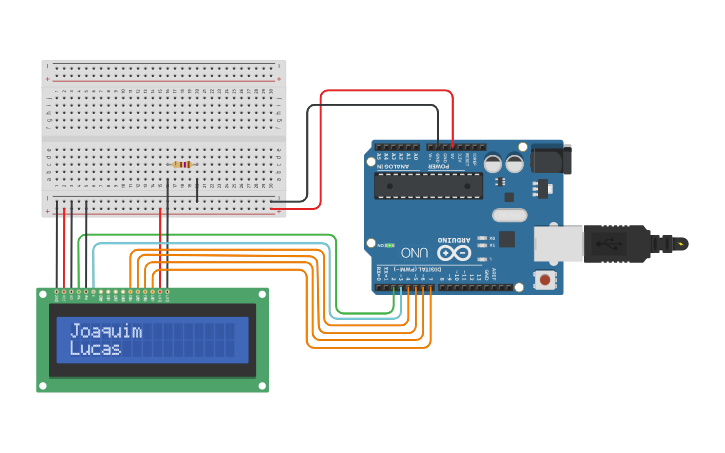 tinkercad display lcd