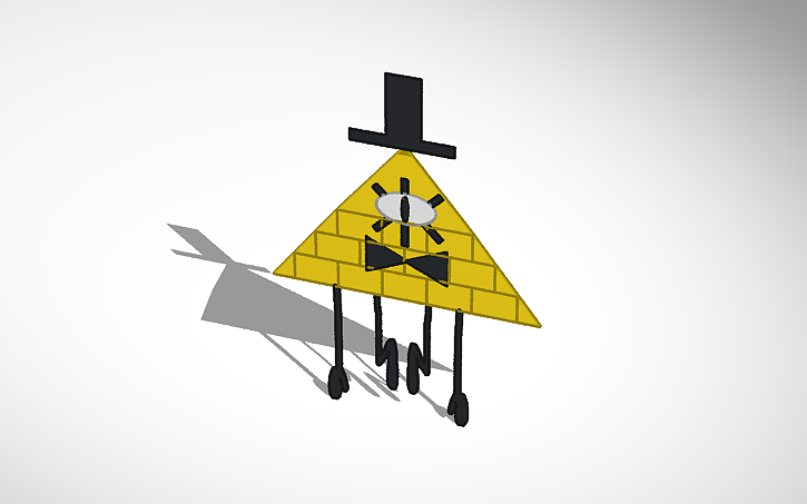 3d Design Bill Cipher Tinkercad 4039