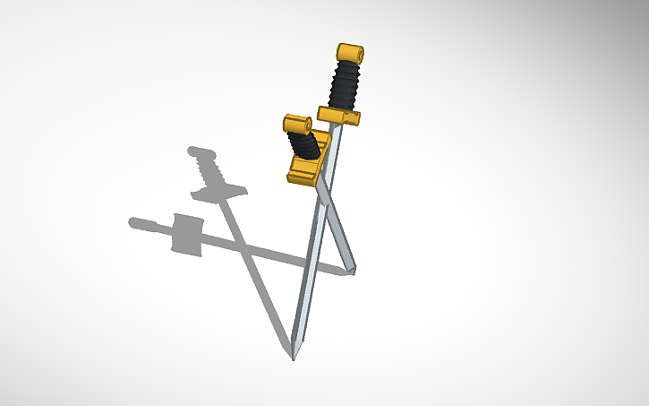 tinkercad-minecraft-sword