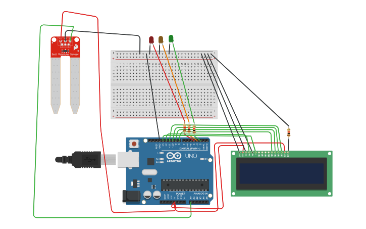 Circuit design Program 5 - Tinkercad